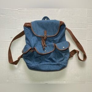 No‎ Boundaries Women's Blue Denim Backpack